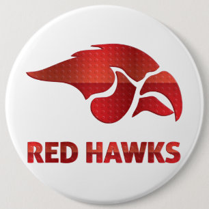 Macaron Rond 15,2 Cm Cedar Springs Red Hawks #5