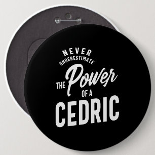Macaron Rond 15,2 Cm Cedric Nom personnalisé Cadeau Anniversaire