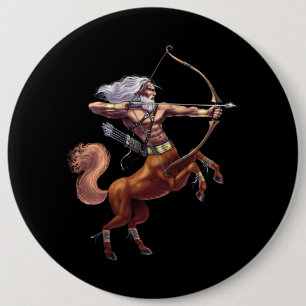 Macaron Rond 15,2 Cm Centaure de mythologie grecque