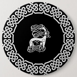 Macaron Rond 15,2 Cm Cerf céleste/nordique