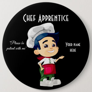 Macaron Rond 15,2 Cm Chef Apprentice 2, Bouton rond