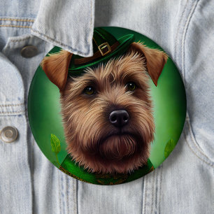 Macaron Rond 15,2 Cm Chesapeake Bay Terrier en tenue de jour St. Patric