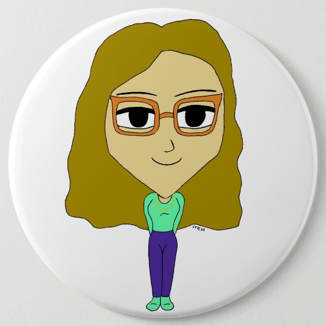 Macaron Rond 15,2 Cm chibi (Devant)