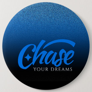 Macaron Rond 15,2 Cm Citation Inspirationnelle Chasser vos rêves