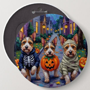 Macaron Rond 15,2 Cm Costume d'Halloween pour Biewer Terrier allant che