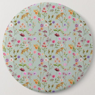 Macaron Rond 15,2 Cm couleur motif-rose, pourpre, vert-vert