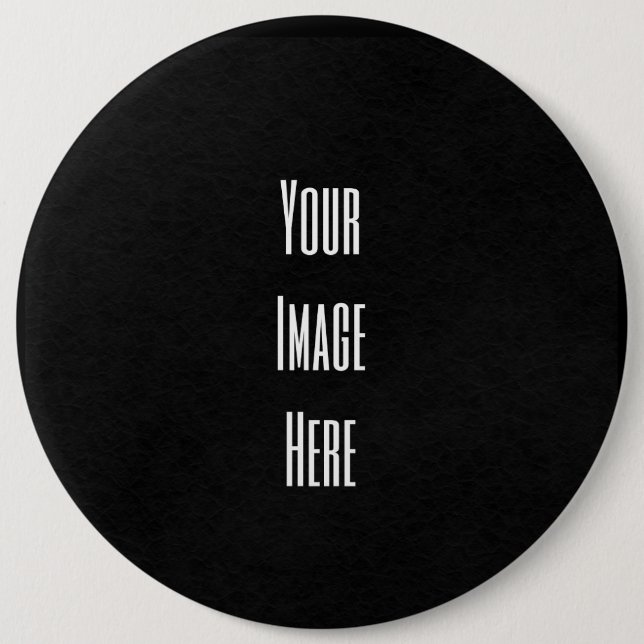 Macaron Rond 15,2 Cm Créez votre propre bouton personnalisé (Devant)