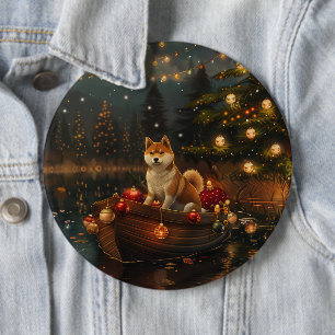 Macaron Rond 15,2 Cm Croisière festive de Noël à Akita