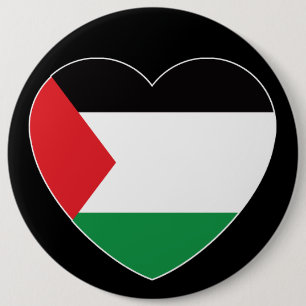 Macaron Rond 15,2 Cm dessin graphique du pavillon de palestine mignon