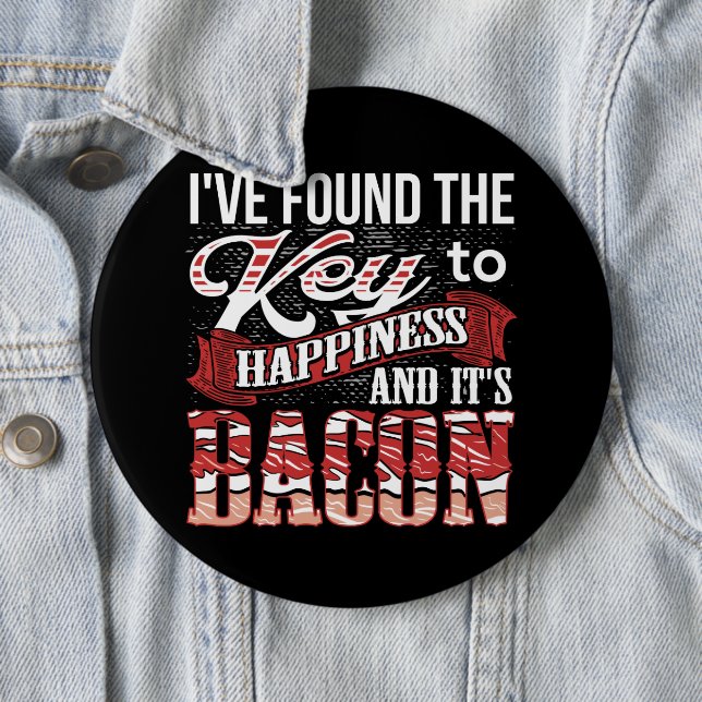 Macaron Rond 15,2 Cm Don Bacon Lover (En situation)