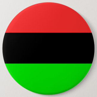 Macaron Rond 15,2 Cm Drapeau afro-américain