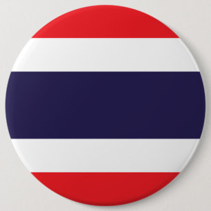 Macaron Rond 15,2 Cm Drapeau Thaïlande