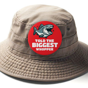 Macaron Rond 15,2 Cm Drôle a raconté le plus gros gros balbuteur de l'a