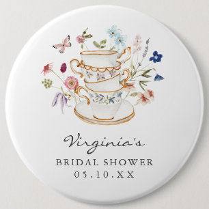 Macaron Rond 15,2 Cm Élégant Shower de Mariage