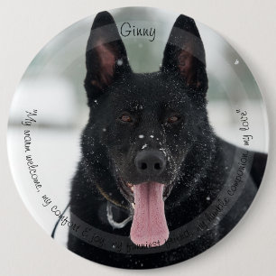 Macaron Rond 15,2 Cm Éloge d'animaux de compagnie HAMbyWG