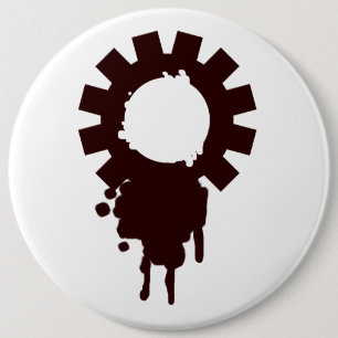Macaron Rond 15,2 Cm Embraye le logo