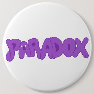 Macaron Rond 15,2 Cm Épingle de paradoxe idiot