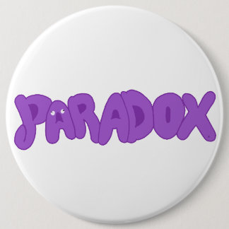 Macaron Rond 15,2 Cm Épingle de paradoxe idiot