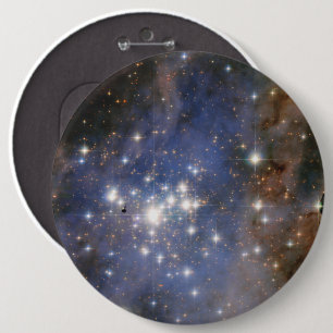 Macaron Rond 15,2 Cm Étoiles de diamant dans la nébuleuse de Carina Hub