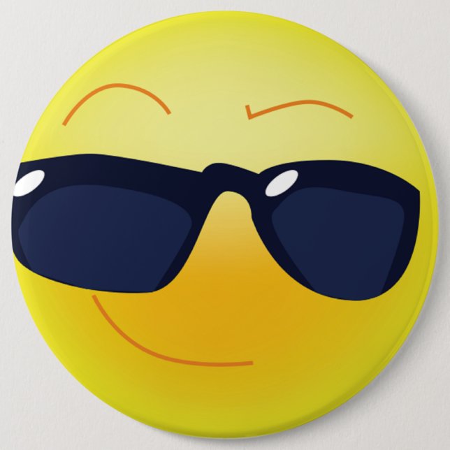 MACARON ROND 15,2 CM FACE COOL (Devant)