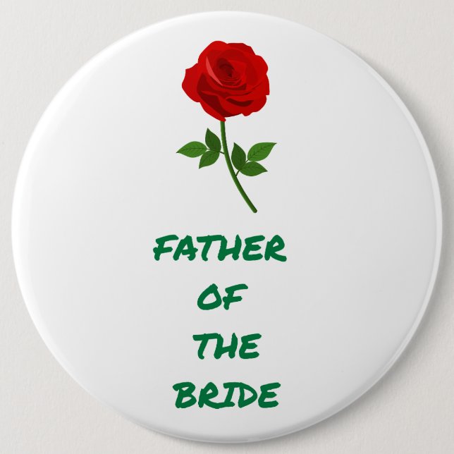 Macaron Rond 15,2 Cm Father of the Bride (Devant)