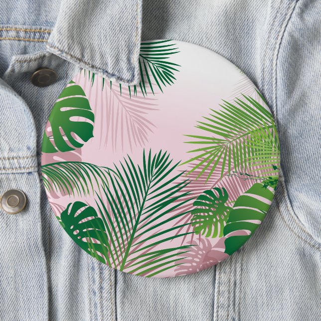 MACARON ROND 15,2 CM FEUILLES 1 (En situation)