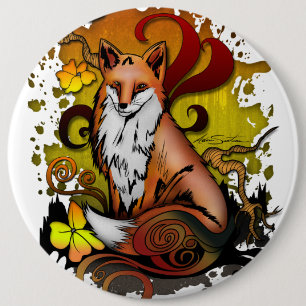 Macaron Rond 15,2 Cm Fox extérieur