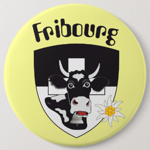 Macaron Rond 15,2 Cm Fribourg / Fribourg Suisse Suisse Buttons