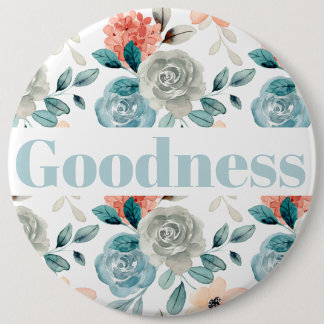 Macaron Rond 15,2 Cm Fruit de l'Esprit Bouton - Bonté