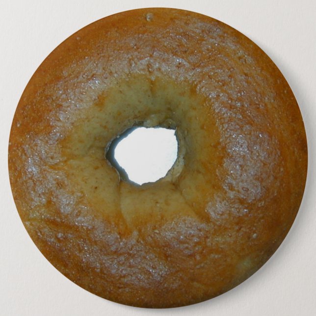 Macaron Rond 15,2 Cm Goupille de bagel (Devant)