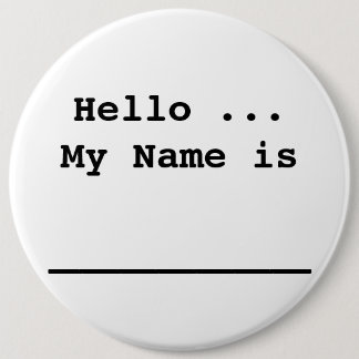 Macaron Rond 15,2 Cm Goupilles d'étiquettes d'insignes de raison