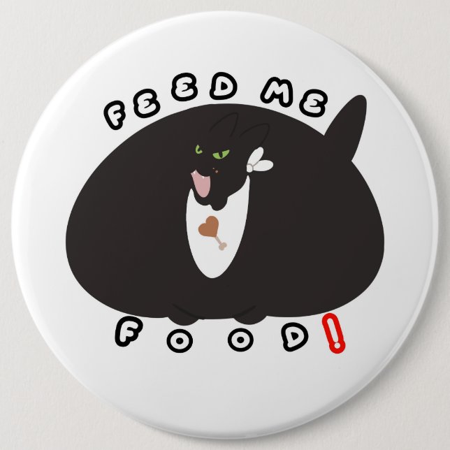 Macaron Rond 15,2 Cm Grand bouton - Salem le Salem (Devant)