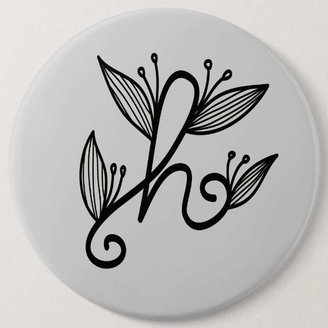 Macaron Rond 15,2 Cm h manuscrit (Devant)