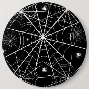 Macaron Rond 15,2 Cm Halloween Spider Web