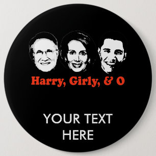 Macaron Rond 15,2 Cm Harry, Girly, et O