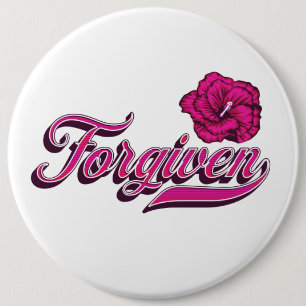 Macaron Rond 15,2 Cm Hibiscus oublié