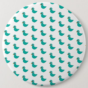 Macaron Rond 15,2 Cm Illustration d'oiseau