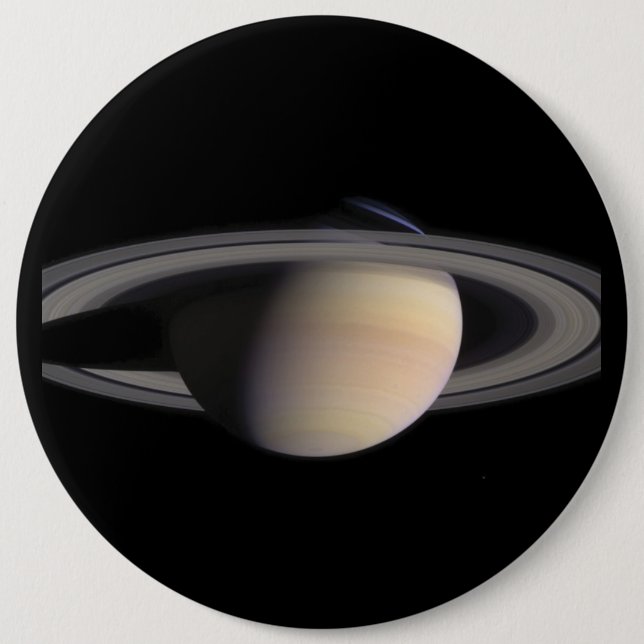 Macaron Rond 15,2 Cm Image merveilleuse de Saturn de la NASA (Devant)