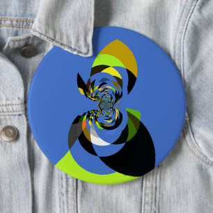 Macaron Rond 15,2 Cm Impression d'art de conception vectorielle de femm