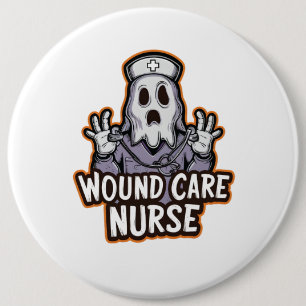 Macaron Rond 15,2 Cm Infirmière de soins de santé Ghoul Infirmière fant