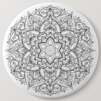 Macaron Rond 15,2 Cm Insigne de mandala