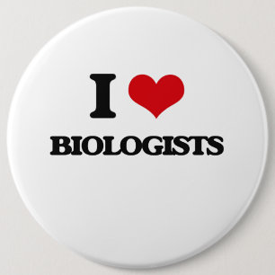 Macaron Rond 15,2 Cm J'aime des biologistes