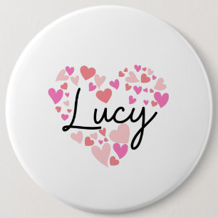 Macaron Rond 15,2 Cm J'aime Lucy