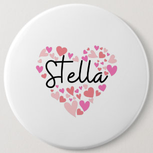 Macaron Rond 15,2 Cm J'aime Stella