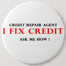 J'ajuste le bouton de crédit Agent de réparation d