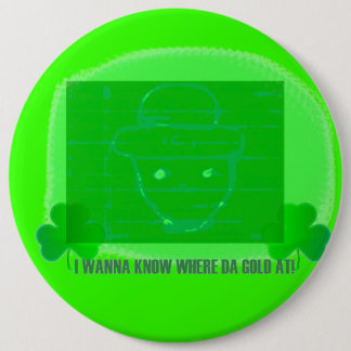 Macaron Rond 15,2 Cm Je veux savoir à où or du DA