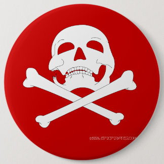Macaron Rond 15,2 Cm Jolly roger #4