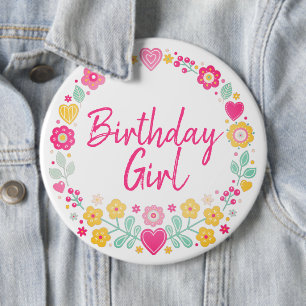 Macaron Rond 15,2 Cm Joyeux Anniversaire