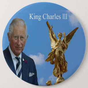 Macaron Rond 15,2 Cm King Charles lll