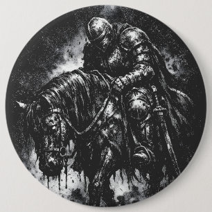 Macaron Rond 15,2 Cm Le Chevalier Déchu par BurnsInHell